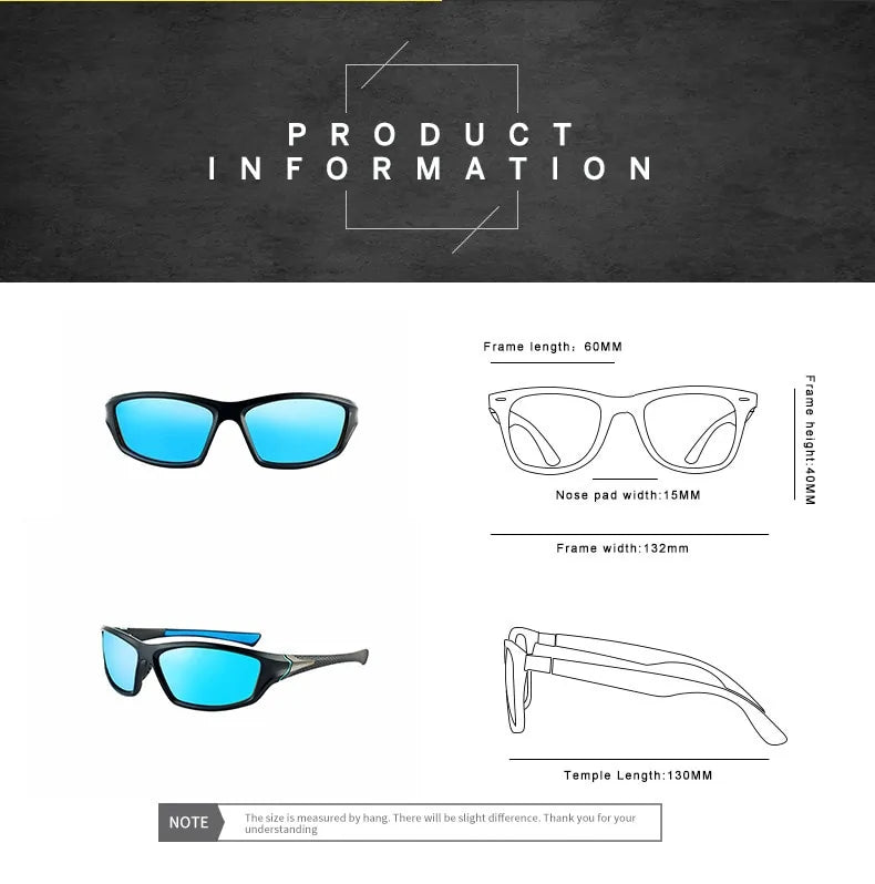 Polarisierte Herren Luxus Sonnenbrille - All-In Trend Haven