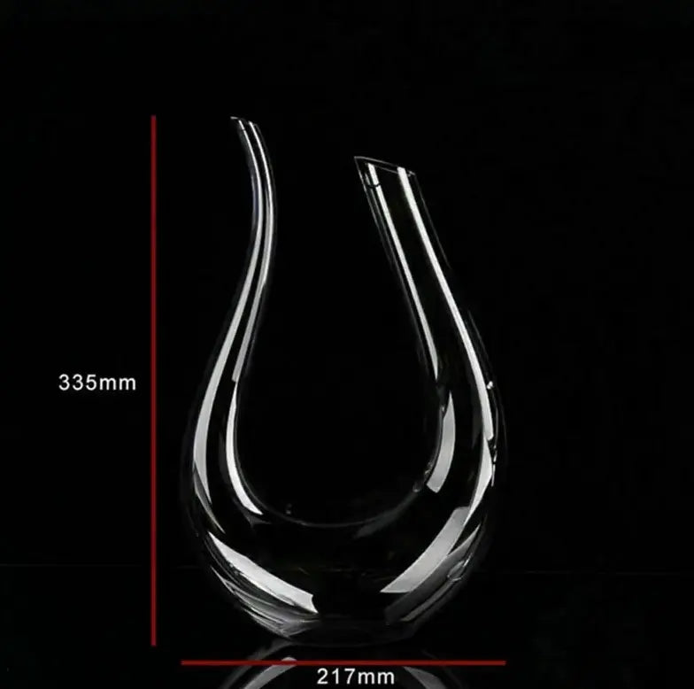 U-Shaped Crystal Decanter - All-In Trend Haven